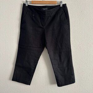 Talbots 10 Petite Black Capris